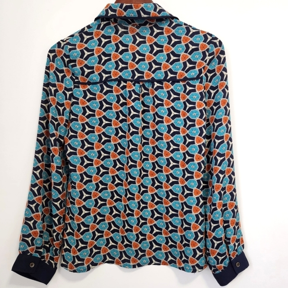 Pink Martini Long Sleeve Blouse - Size US XS - Picture 6 of 6